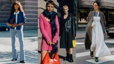Стритстайл на Неделе моды весна-лето 2022 в Стокгольме - vogue.ru - Стокгольм