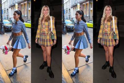Жакет + плиссированная юбка – лучшее сочетание для... - glamour.ru