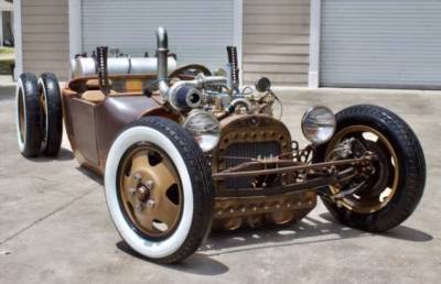 Старинный Dodge 1918 года превратили в великолепный хот-род (26 фото + 1 видео) - chert-poberi.ru - Сша - штат Северная Каролина