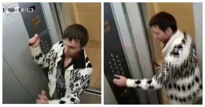 В Липецке мужчина с ножом атаковал своё отражение в лифте - porosenka.net - Липецк