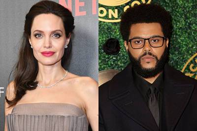 Анджелина Джоли - Абель Тесфайе - Angelina Jolie - Анджелина Джоли и The Weeknd снова подогрели слухи о романе - spletnik.ru
