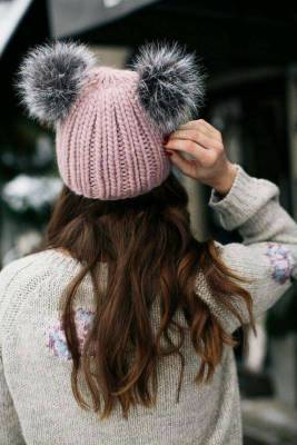 Стильные вязаные шапки, которые помогут с комфортом пережить зиму - lifehelper.one - Франция