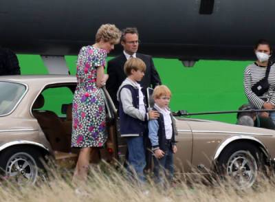 принцесса Диана - принц Чарльз - Как выглядят маленькие Гарри и Уильям в новом сезон... - glamour.ru