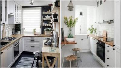 Вдохновляющие идеи дизайна для владельцев маленьких и очень маленьких кухонь - lifehelper.one