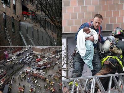 Более 19 человек погибли на пожаре в Нью-Йорке - porosenka.net - Нью-Йорк