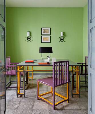Зеленый + фиолетовый: 20+ стильных примеров - elle.ru