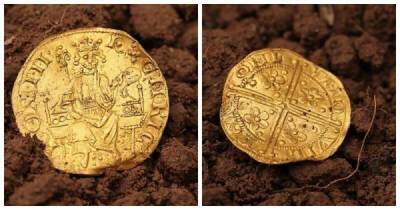 Вильгельм Завоеватель - Эдуард III (Iii) - Искатель кладов нашел редчайшую золотую монету с изображением Генриха III - porosenka.net - Лондон - Англия