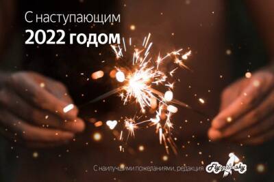 Редакция Flytothesky поздравляет аудиторию с Новым годом - flytothesky.ru