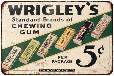 Что производила компания Wrigley до жевательной резинки - lifehelper.one