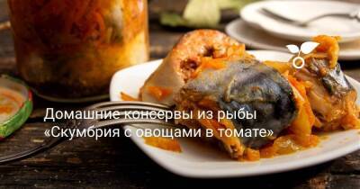 Домашние консервы из рыбы «Скумбрия с овощами в томате» - sadogorod.club