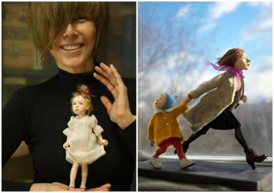 «Смотришь на куклу — а она улыбается тебе в ответ». Как художник Жанна Жумина создала кукольную вселенную - eva.ru