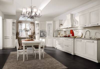 Покупка классической мебели в стиле белая кухня - ladyspages.com