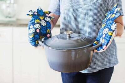 Кухонная рукавица-ананас: мастер-класс - milayaya.ru
