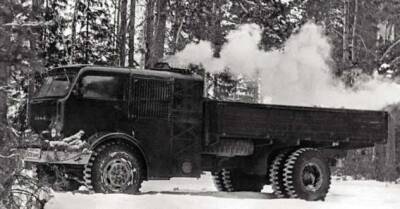 Советский грузовик, который работал на дровах - chert-poberi.ru - Ссср