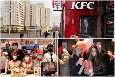 На открытие KFC в Минске пришли около 100 человек - porosenka.net - Минск - Белоруссия - Мозырь - Бобруйск - Пинск - Речица - Солигорск - Калинковичи