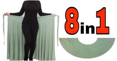 Потрясающий способ пополнить гардероб: 8 эффектных обновок из 2,5 метров ткани - cpykami.ru