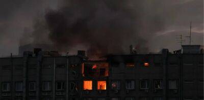 Удар дроном-камікадзе по житловому будинку в Києві: дві людини залишаються під завалами - womo.ua - місто Київ - Росія