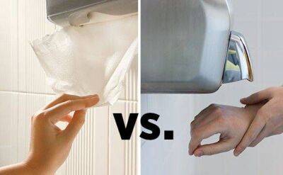 ​Сушилки для рук или бумажные полотенца: что лучше - lifehelper.one
