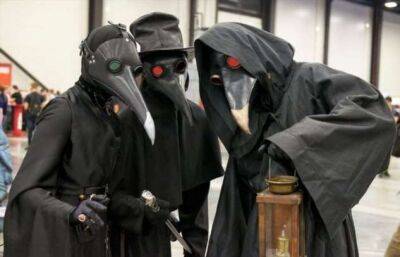Кому и зачем в Средних веках понадобились жутковатые маски с «птичьи клювом» - chert-poberi.ru - Голландия - республика Крым