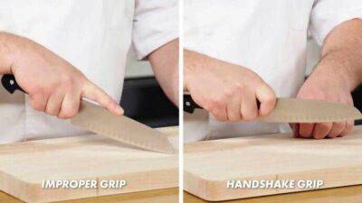 ​Как правильно держать нож - lifehelper.one