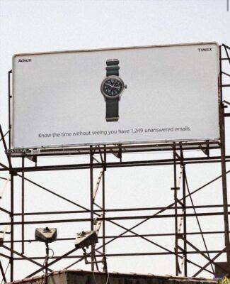 Реклама часов Timex - chert-poberi.ru