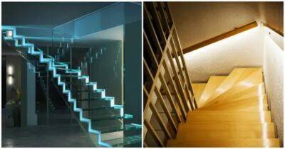 Подсветка лестницы в доме или двухэтажной квартире: разновидности и лучшие дизайнерские решения - lublusebya.ru