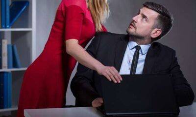 Как мужчины представляют себе женские домогательства, и как они выглядят на самом деле - milayaya.ru