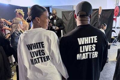 Дональд Трамп - Уилл Смит - Линда Евангелиста - Смит Джейден - Джордж Буш - Канье Уэст надел футболку со слоганом "Жизни белых имеют значение". Его раскритиковали: "Заставили Мартина Лютера Кинга перевернуться в гробу" - spletnik.ru - Россия - Сша - Париж