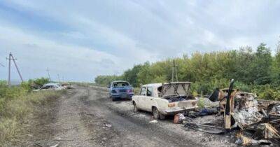 Була позначка «Діти»: окупанти розстріляли автоколону у Харківській області - womo.ua - Украина