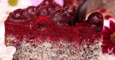 Когда на душе тоскливо, берусь печь пирог «Красные маки», сочный и вкусный - lifehelper.one