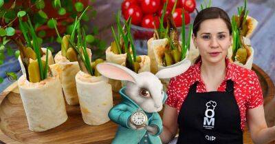 Ольга Матвей - Ольга Матвей презентует закуску, чтобы удивить Кролика, символ 2023 года - lifehelper.one