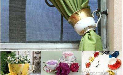 16 идей использования старого сервиза или ненужных чашек для декора дома - fokus-vnimaniya.com