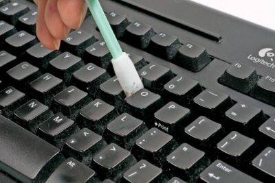 ​Как очистить клавиатуру от мелких загрязнений - polsov.com