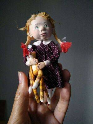 Забавные ватные куклы от Елены Злоказовой. У художницы явно все в порядке с чувством юмора - milayaya.ru - Екатеринбург