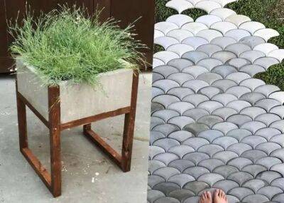 30 великолепных примеров использования бетона в саду, которые кардинально изменят внешний облик - lublusebya.ru