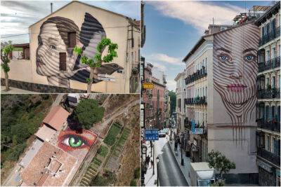 Масштабные работы и уличное искусство Хорхе Родригеса-Джерада - porosenka.net - Сша - Нью-Йорк - Колумбия - Вашингтон - Нью-Йорк - штат Нью-Йорк - Куба
