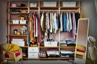 Когда квартира есть, а мебели нет! 6 крутых идей по изготовлению шкафа практически из ничего - milayaya.ru