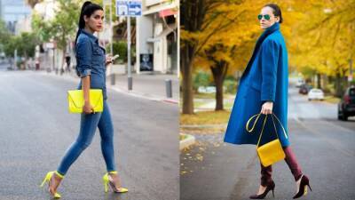 Желтая сумка: с чем носить женщине - prelest.com