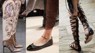 Christian Dior - Roberto Cavalli - Модная женская обувь весна-лето 2022 - prelest.com