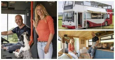 Пара из Великобритании превратила двухэтажный автобус в дом мечты - porosenka.net - Англия - Испания - Португалия