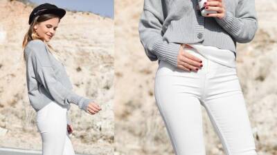 С чем носить белые женские брюки - какие сочетания хорошо выглядят - prelest.com