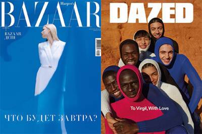 Битва обложек. Harper's Bazaar против Dazed - spletnik.ru