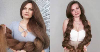 Современная Рапунцель не стригла волосы больше 20 лет, теперь они длиннее, чем сама женщина - takprosto.cc - Украина