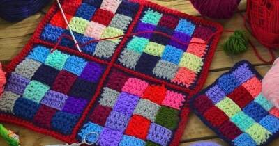 «Бабушкин квадрат» по-новому. Потрясающая яркая идея для вязания пледов, ковриков, салфеток и не только - lifehelper.one