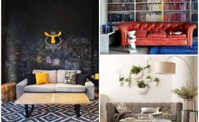 15 идей стильного оформления стены за диваном, которые добавят изюминку в интерьер гостиной - fokus-vnimaniya.com