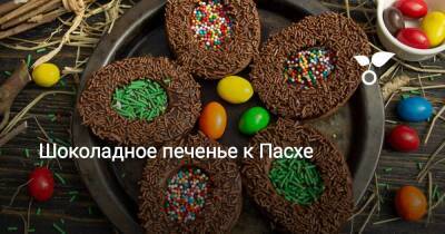 Шоколадное печенье к Пасхе - sadogorod.club