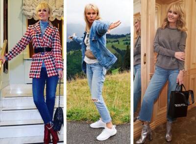 Уроки стиля от Валерии: 6 классных способов носить джинсы - eva.ru