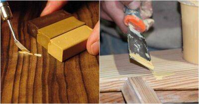 Как избавиться от сколов и царапин на изделиях из древесины, ламинате или мебели - lifehelper.one