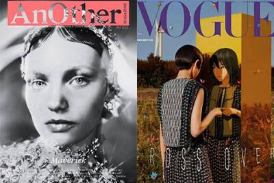 Елизавета Породина - Битва обложек. AnOther Magazine против Vogue - spletnik.ru - Тайвань