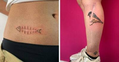 16 татуировок поверх шрамов, с помощью которых люди превратили свои изъяны в изюминку - porosenka.net